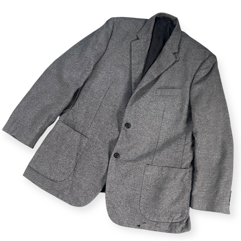 Ralph Ralph Lauren Mens 46L Grey 100% Wool 2 Button‎ Blazer Sport Coat Dillards